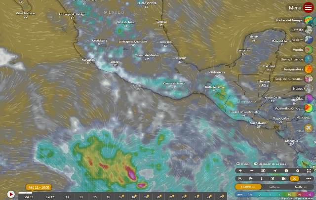 LLUVIAS PUNTUALES INTENSAS EN GUERRERO, OAXACA Y CHIAPAS.- CLAMORSOCIAL.COM