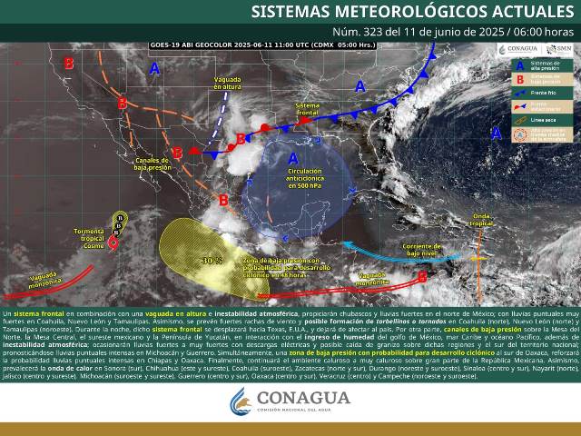 LLUVIAS PUNTUALES INTENSAS EN GUERRERO, OAXACA Y CHIAPAS.- CLAMORSOCIAL.COM