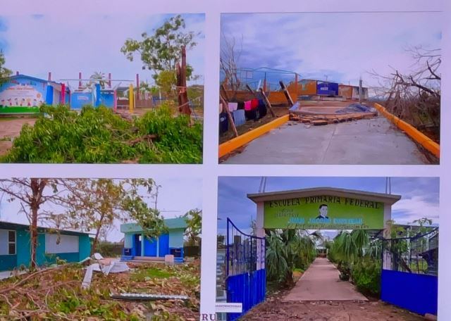 Fueron 171 escuelas los afectados por Erick en Oaxaca.- clamorsocial.com