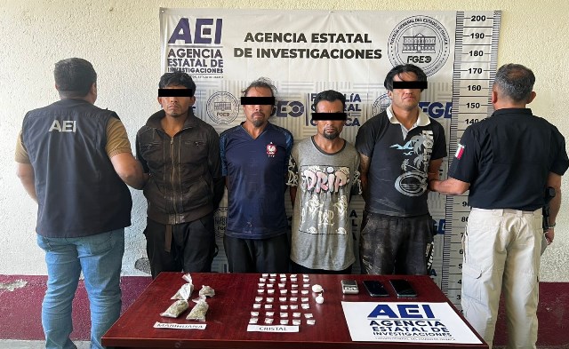 Fiscalía de Oaxaca detiene a cuatro personas por narcomenudeo en la Villa de Etla.- clamorsocial.com