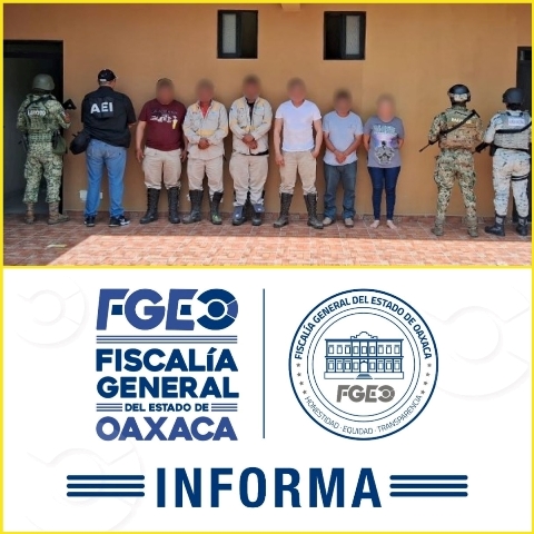 Fiscalía de Oaxaca junto con la DEFENSA, Marina, GN y Policía Estatal liberan a seis personas víctimas de Secuestro Virtual, cometido en el Istmo.- clamorsocial.com