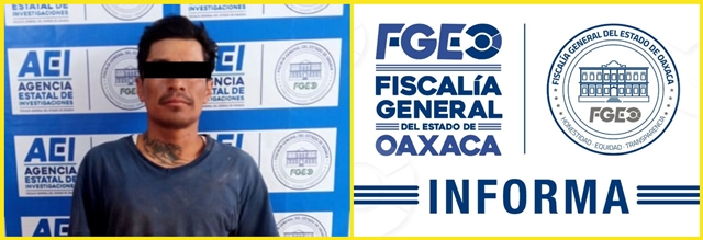 Obtiene FGEO sentencia de 39 años de prisión por homicidio de taxista y robo de vehículo ocurridos en la región de la Mixteca.- CLAMORSOCIAL.COM