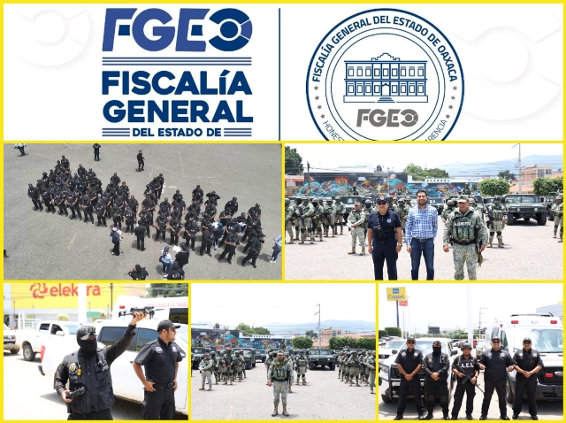 Con más de mil elementos, implementan segunda etapa de Operativo Pescador en la Central de Abasto de la capital: Fiscalía de Oaxaca.- clamorsocial.com