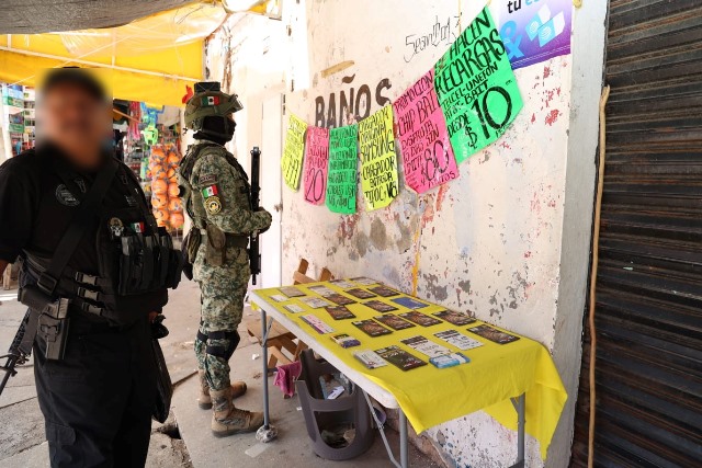 Aseguran 278 teléfonos celulares, computadoras portátiles y 133 relojes robados durante Operativo Pescador en la Central de Abasto: Fiscalía de Oaxaca.- clamorsocial.com