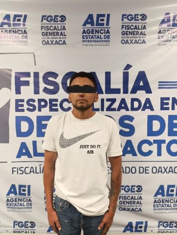 Fiscalía de Oaxaca detiene a J.F.R.C., alias “El Chucky”, quien habría disparado y causado la muerte a una persona en la Central de Abasto.- CLAMORSOCIAL.COM