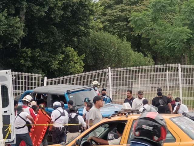 Detonaciones de arma de fuego en inmediaciones del Parque del Amor.- clamorsocial.com