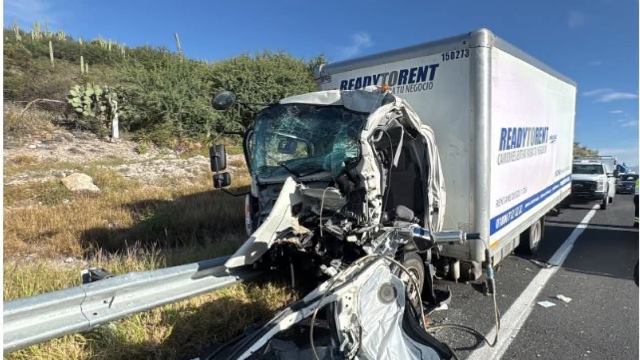 Accidente vial en supercarretera de Cuanopalan