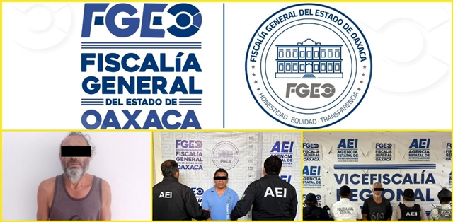 Como parte de estrategia contra la violencia sexual y familiar, la FGEO aprehende a una persona y vincula a dos más en las regiones de la Costa y Valles Centrales.- CLAMORSOCIAL.COM