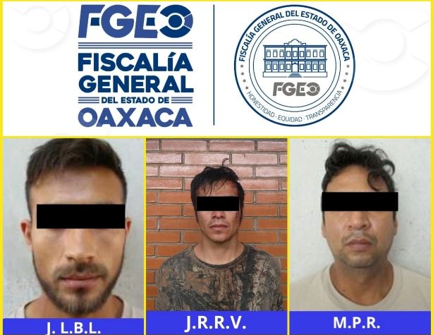 Fiscalía de Oaxaca obtiene sentencia condenatoria de 150 años de prisión contra tres responsables de secuestro.- CLAMORSOCIAL.COM