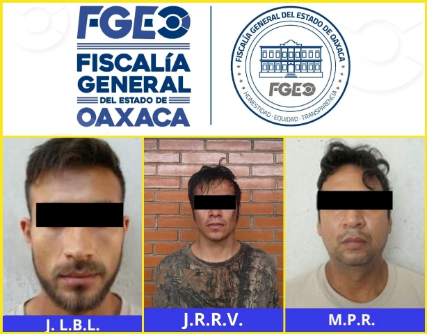Fiscalía de Oaxaca obtiene sentencia condenatoria de 150 años de prisión contra tres responsables de secuestro.- CLAMORSOCIAL.COM
