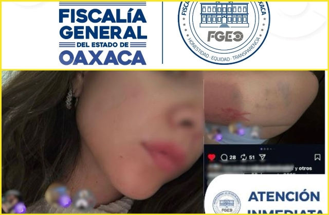 Fiscalía de Oaxaca brinda atención inmediata e integral a víctima de violencia para presentar ante la justicia a agresor.- CLAMORSOCIAL.COM