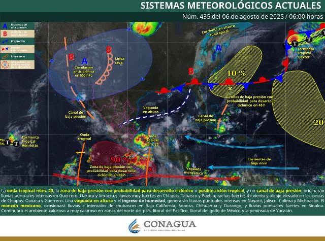 Persistirán lluvias de intensidad variable en diferentes puntos de Oaxaca.- CLAMORSOCIAL.COM