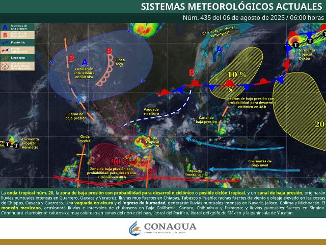 Persistirán lluvias de intensidad variable en diferentes puntos de Oaxaca.- CLAMORSOCIAL.COM