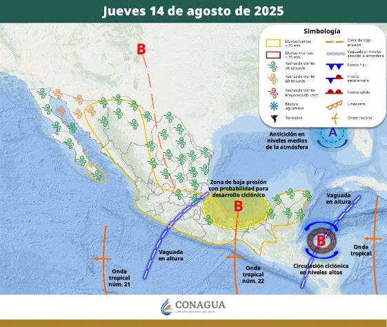 LLUVIAS MUY FUERTES EN EL NOROESTE, OCCIDENTE, CENTRO, ORIENTE, SUR Y SURESTE DEL PAÍS.- CLAMORSOCIAL.COM