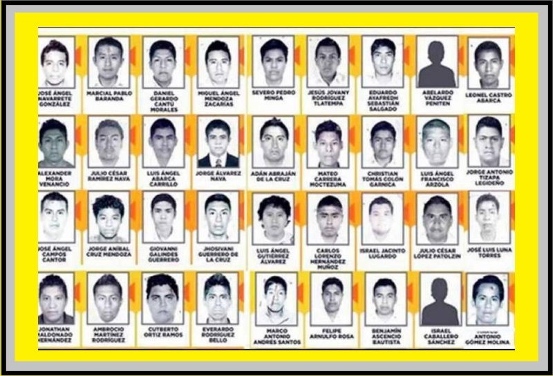 11 Años de la desaparición de estudiantes de la Escuela Normal Rural Raúl Isidro Burgos de Ayotzinapa