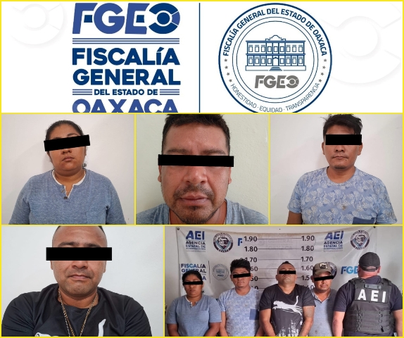 Fiscalía de Oaxaca detiene a cuatro personas con decenas de dosis de cristal en el Istmo de Tehuantepec.- clamorsocial.com