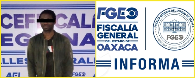 Fiscalía de Oaxaca lleva ante el Juez a persona de origen extranjero por agresión a elemento de la Policía Municipal.- clamorsocial.com