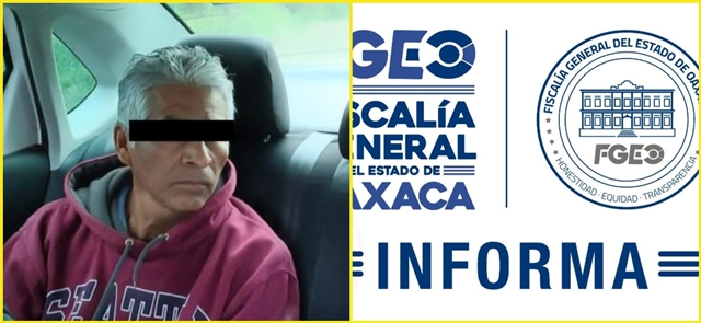 Fiscalía de Oaxaca aprehende a profesor por pederastia agravada cometido en contra de una niña, en escuela primaria de la región Mixteca.- clamorsocial.com