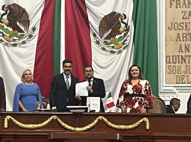 Jesús Sesma es electo como presidente de la mesa directiva del Congreso CDMX