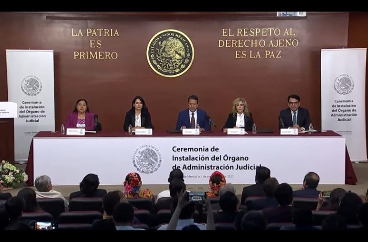 SE INSTALÓ EL ÓRGANO DE ADMINISTRACIÓN JUDICIAL (OAJ)