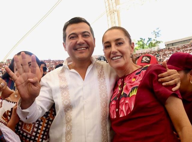 Destaca Silva Romo resultados de la Cuarta Transformación en la visita de Claudia Sheinbaum a Oaxaca.- clamorsocial.com