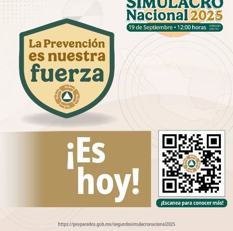 Este viernes será el simulacro nacional; Oaxaca también participará.- clamorsocial.com