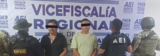Fiscalía de Oaxaca detiene a seis personas tras operativo de captura por homicidio durante cateo realizado por la AEI .- clamorsocial.com