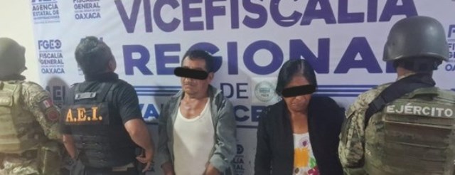 Fiscalía de Oaxaca detiene a seis personas tras operativo de captura por homicidio durante cateo realizado por la AEI .- clamorsocial.com