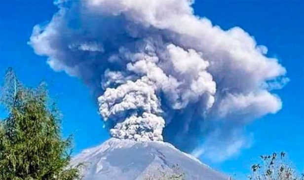 Ceniza del Popocatépetl puede dañar la salud