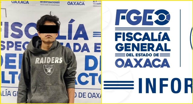 Mando Metropolitano detiene y presenta ante Fiscalía de Oaxaca a una persona que estaría relacionada con ola de “cristalazos” cometidos en Centro Histórico de la capital.- clamorsocial.com