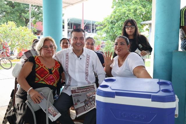 Celebra Luis Alfonso Silva Romo avances de la Cuarta Transformación en Juchitán y el compromiso con la Primavera Oaxaqueña.- clamorsocial.com