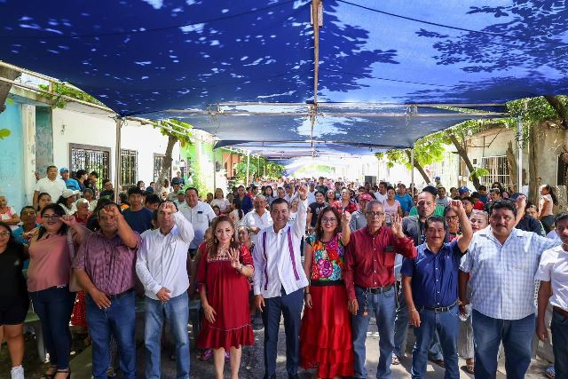 Celebra Luis Alfonso Silva Romo avances de la Cuarta Transformación en Juchitán y el compromiso con la Primavera Oaxaqueña.- clamorsocial.com