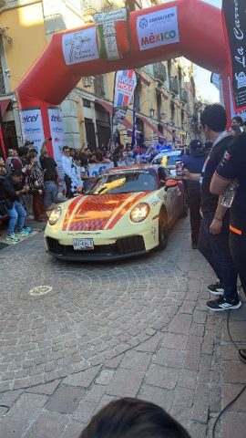 Intensa jornada de La Carrera Panamericana en Guanajuato.- clamorsocial.com