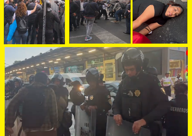 Desalojan a jueces y magistrados cesados ​​por reforma al Poder Judicial que se manifiestan para exigir pago de indemnizaciones