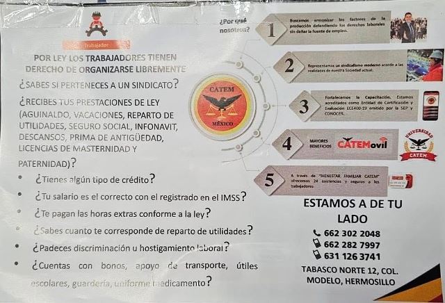 MODELO DE EXTORSIÓN DE CATEM - SONORA CON MISMO MODUS OPERANDI DE DURANGO Y COAHUILA; HAY PREOCUPACIÓN EN EL SECTOR EMPRESARIAL