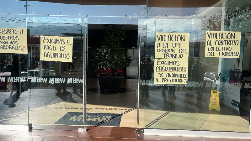 CRECE TENSIÓN EN EL COBAO ANTE FALTA DE PAGO DE AGUINALDO Y OTRAS PRESTACONES LABORALES clamorsocial.com