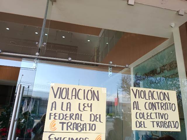 CRECE TENSIÓN EN EL COBAO ANTE FALTA DE PAGO DE AGUINALDO Y OTRAS PRESTACONES LABORALES clamorsocial.com