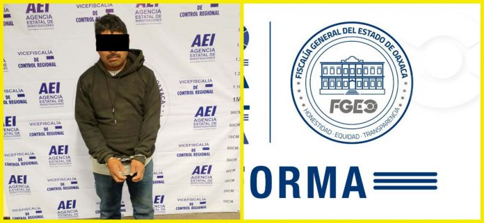 Obtiene Fiscalía de Oaxaca prisión y vinculación a proceso contra R.I.V.C., alias 'El Ruru' por tentativa de violación contra persona con síndrome de down en el Valle de Etla