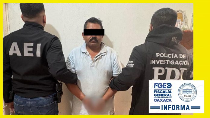 Fiscalía de Oaxaca detiene en la Sierra de Flores Magón a un hombre buscado por violación de su hija adolescente cometida en la Ciudad de México.-clamorsocial.com