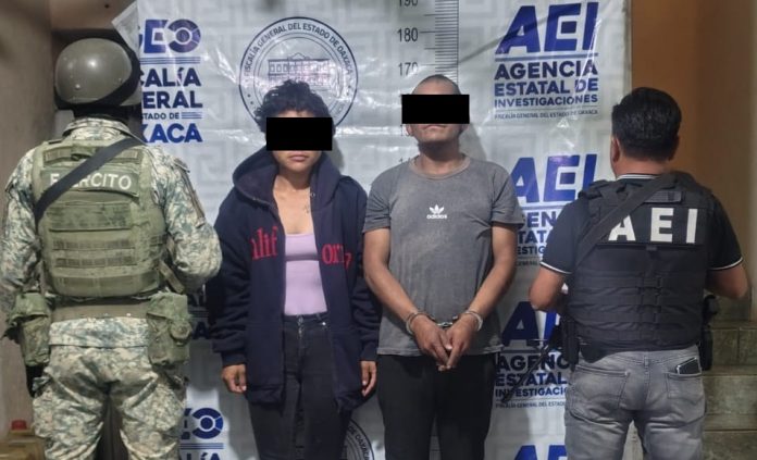 Fiscalía de Oaxaca captura a dos personas por robo de vehículo cometido en el Valle de Etla
