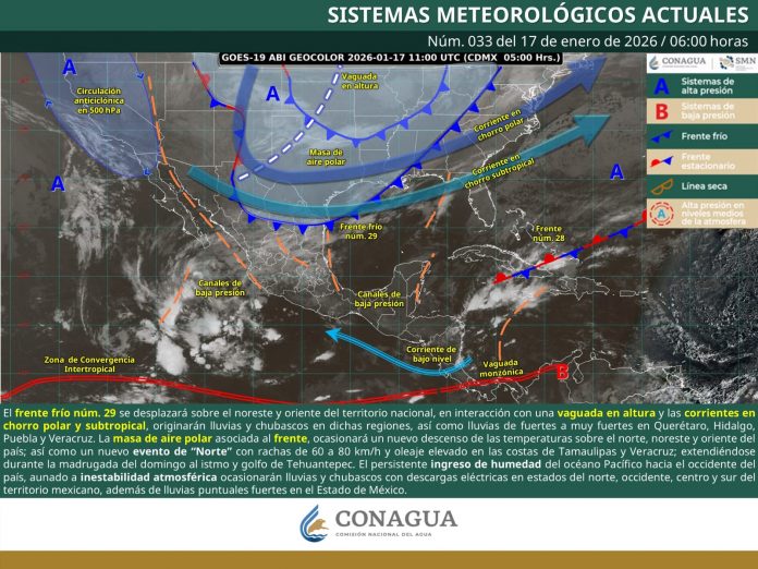 LLUVIAS PUNTUALES MUY FUERTES EN ZONAS DE PUEBLA Y VERACRUZ .- clamorsocial.com