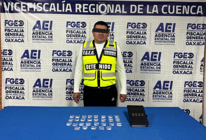 Fiscalía de Oaxaca despliega operativo en punto de venta de cristal y ejecuta orden de cateo junto con DEFENSA, Guardia Nacional y Policía Estatal.- clamorsocial.com