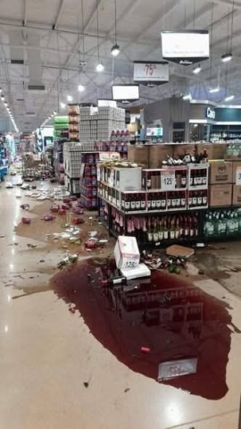 En redes sociales circulan imágenes de las afectaciones registradas en San Marcos, Guerrero