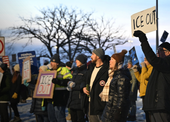 CONTINUAN LAS PROTESTAS EN CONTRA DE ICE Foto: internet